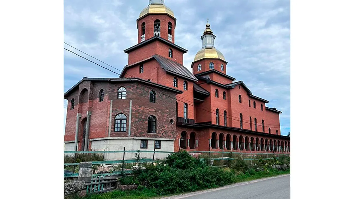 Завершённый объект — храм в посёлке Советский